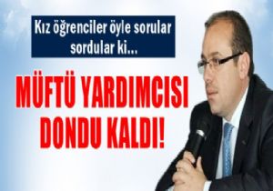 Tekman'da kız öğrenciler Müftü'yü şaşırttı!