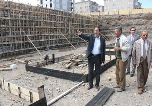 Kültür Merkezinin temeli atıldı