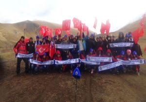 Palandöken Zirvesinde Atatürk'ü andılar