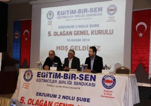 Eğitim-Bir-Sen'de seçim heyecanı