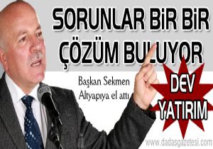 Büyükşehir'den Erzurum'a dev yatırım