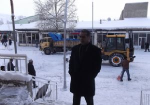 Tekman'da kar mesaisi