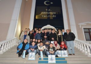 Tarihin nabzını Erzurum'da hissettiler