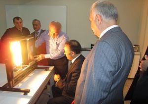 Altıparmak Ata Teknokent'te incelemede bulundu