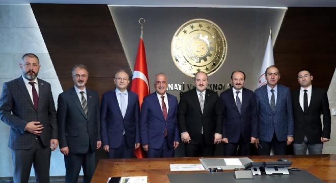 Çomaklı'dan Varank ve Mandal'a AR-GE sunumu