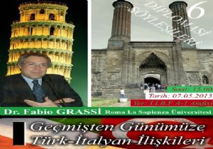 Grassi İİBF'de konferans verecek